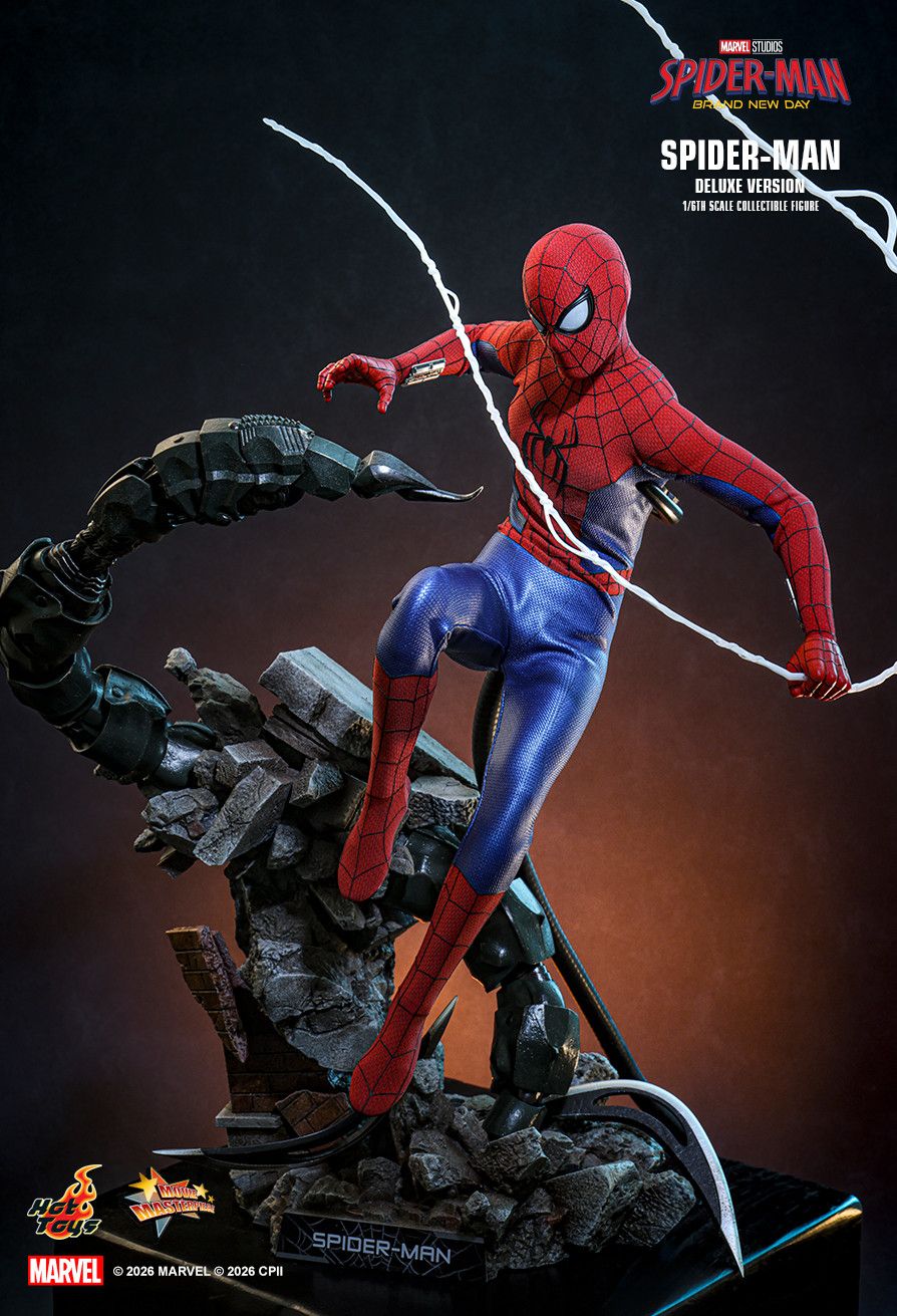 Hot Toys MMS893B - Marvel Comics - Spider Man : Brand New Day - Spider Man【Pre-Order】
