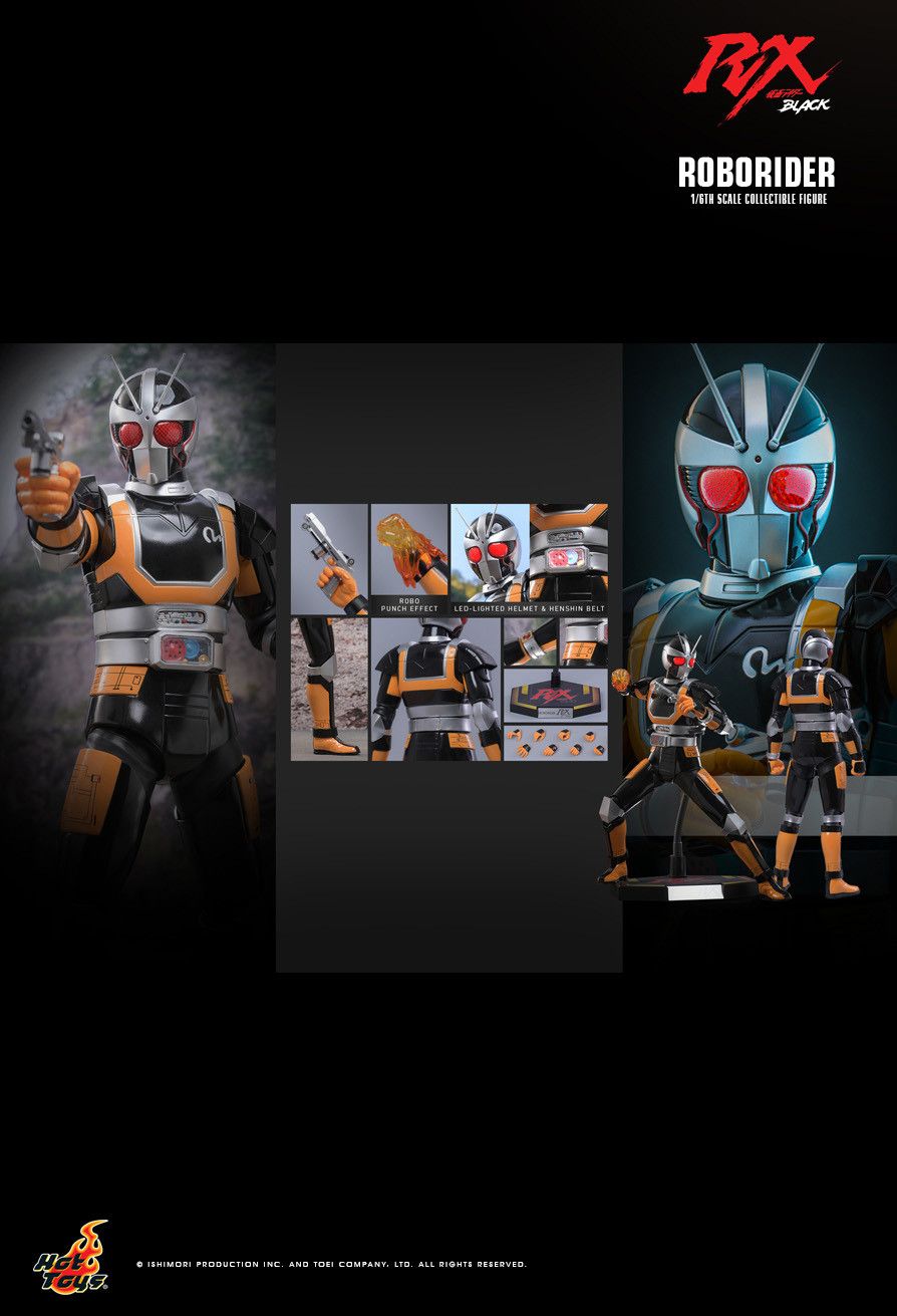 Hot Toys TMS181 - Kamen Rider Black RX - Roborider【Pre-Order】