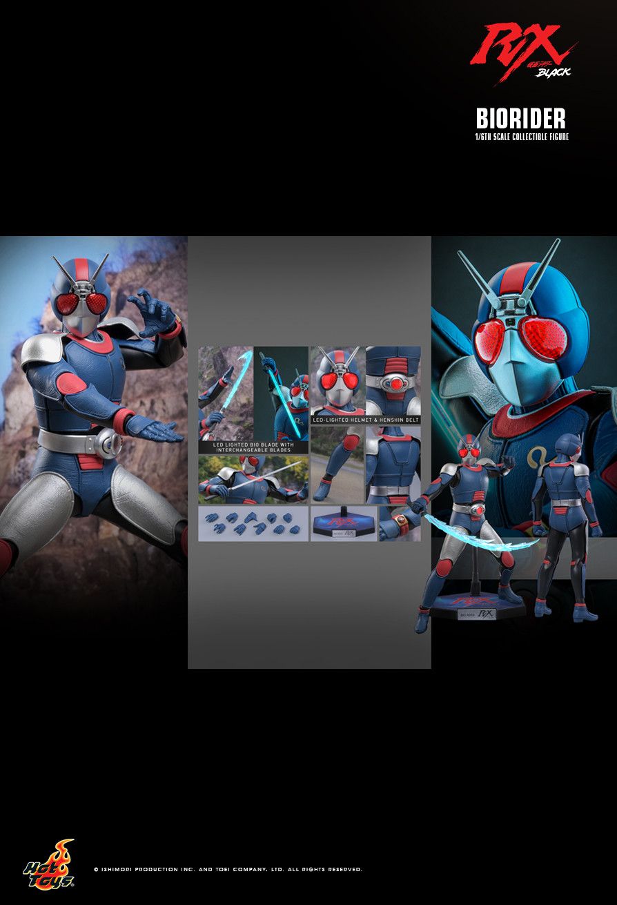 Hot Toys TMS180 - Kamen Rider Black RX - Biorider【Pre-Order】