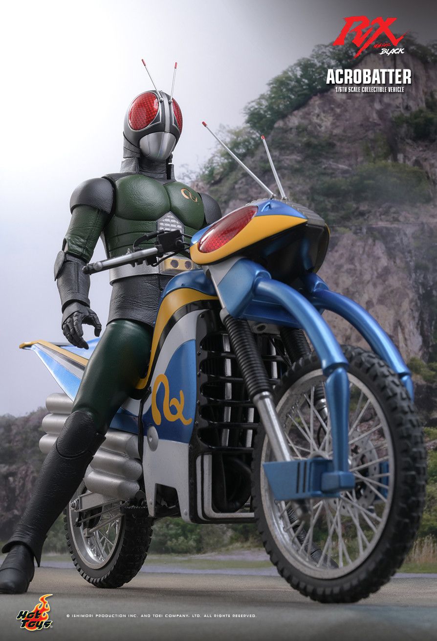 Hot Toys TMS182 - Kamen Rider Black RX - Acrobatter【Pre-Order】