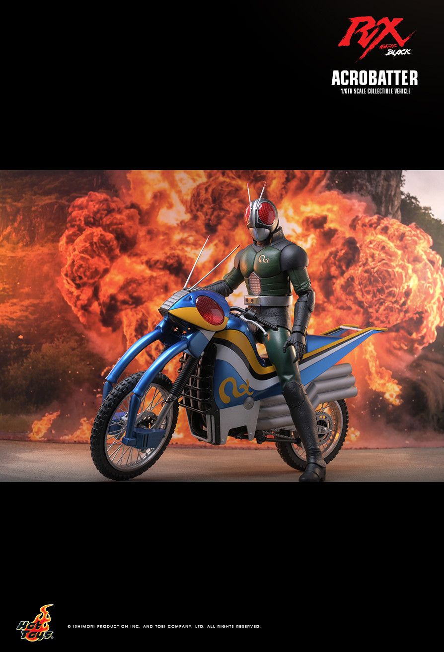 Hot Toys TMS182 - Kamen Rider Black RX - Acrobatter【Pre-Order】