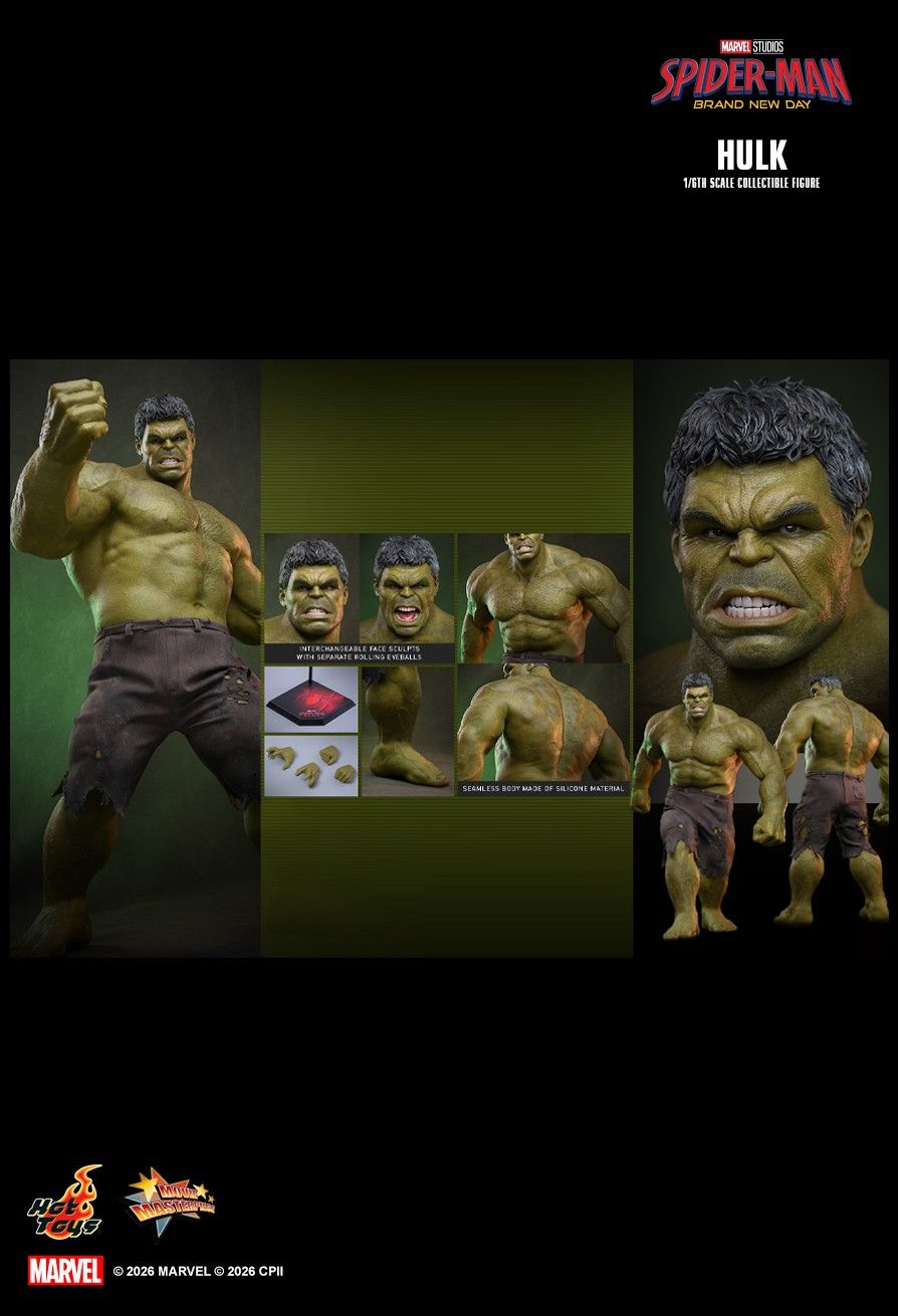 Hot Toys MMS905 - Marvel Comics - Spider Man : Brand New Day - Hulk【Pre-Order】
