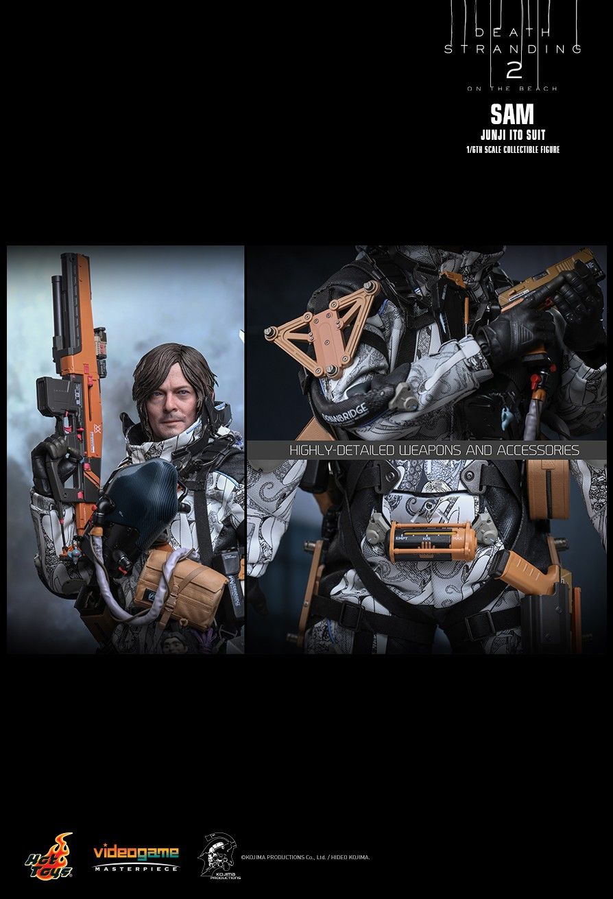 Hot Toys VGM89 - Death Stranding 2 : On The Beach - Sam Junji Ito Suit【Pre-Order】