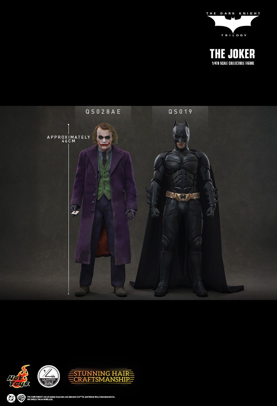 Hot Toys QS028 - DC Comics - The Dark Knight Trilogy - The Joker【Pre-Order】