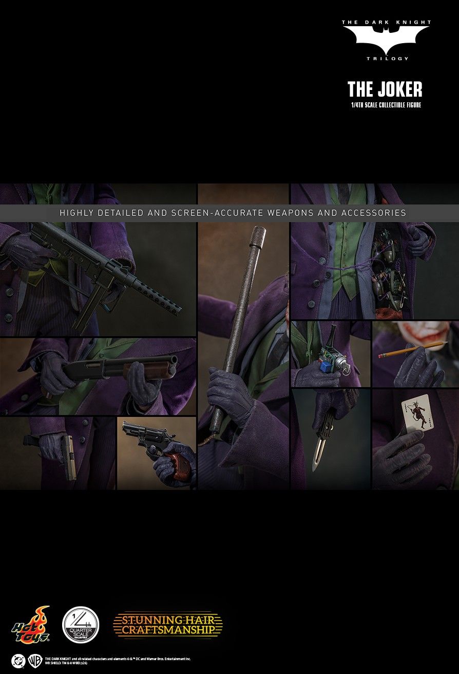 Hot Toys QS028 - DC Comics - The Dark Knight Trilogy - The Joker【Pre-Order】