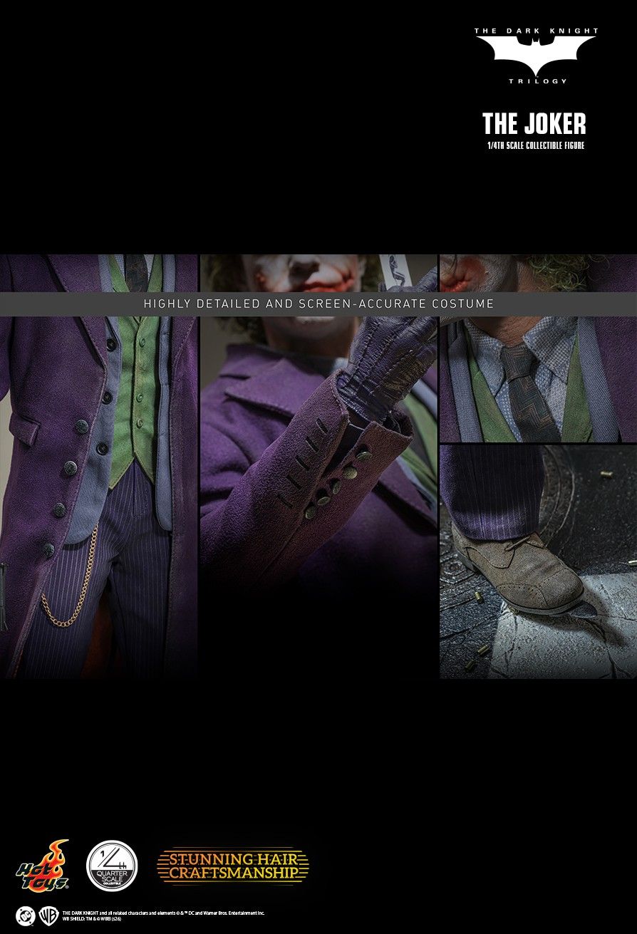 Hot Toys QS028 - DC Comics - The Dark Knight Trilogy - The Joker【Pre-Order】