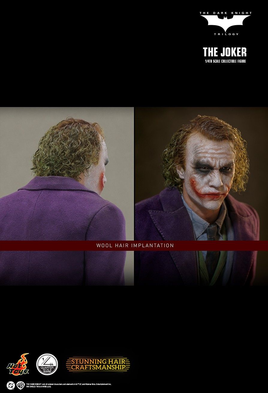 Hot Toys QS028 - DC Comics - The Dark Knight Trilogy - The Joker【Pre-Order】