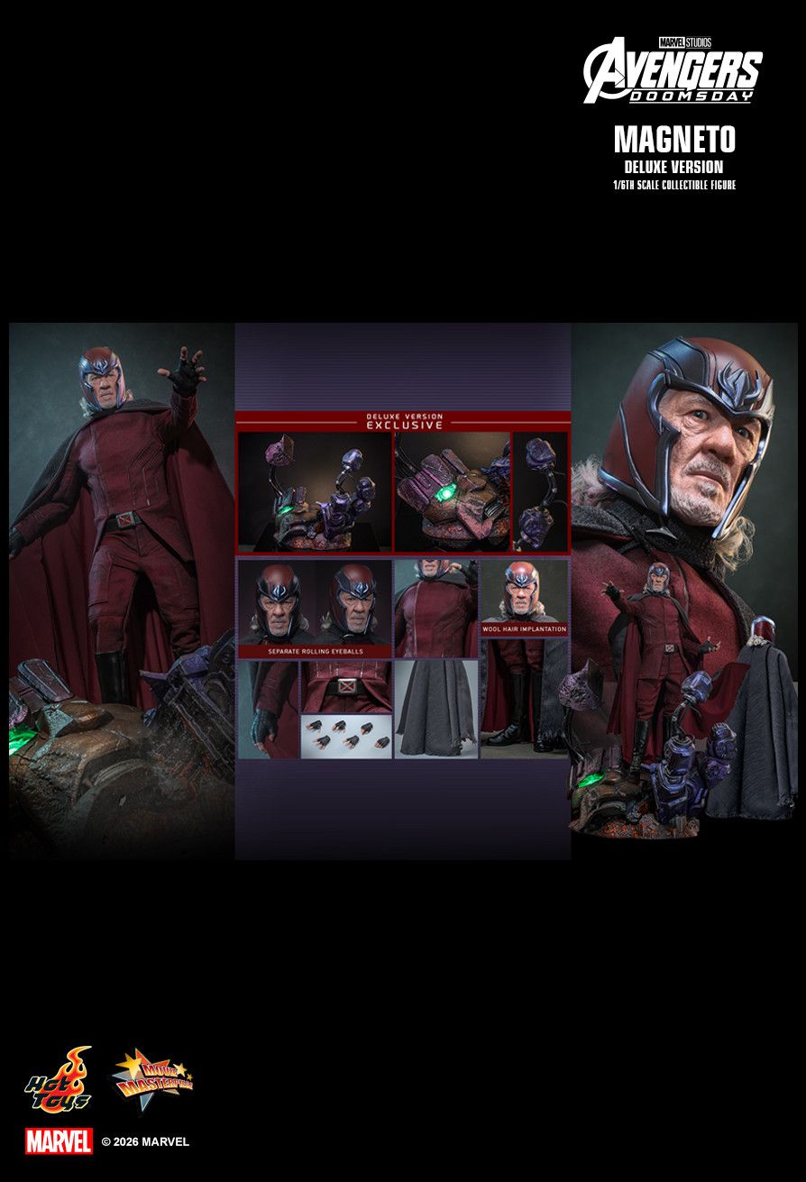Hot Toys MMS913 - Marvel Comics - Avengers : Doomsday - Magneto【Pre-Order】