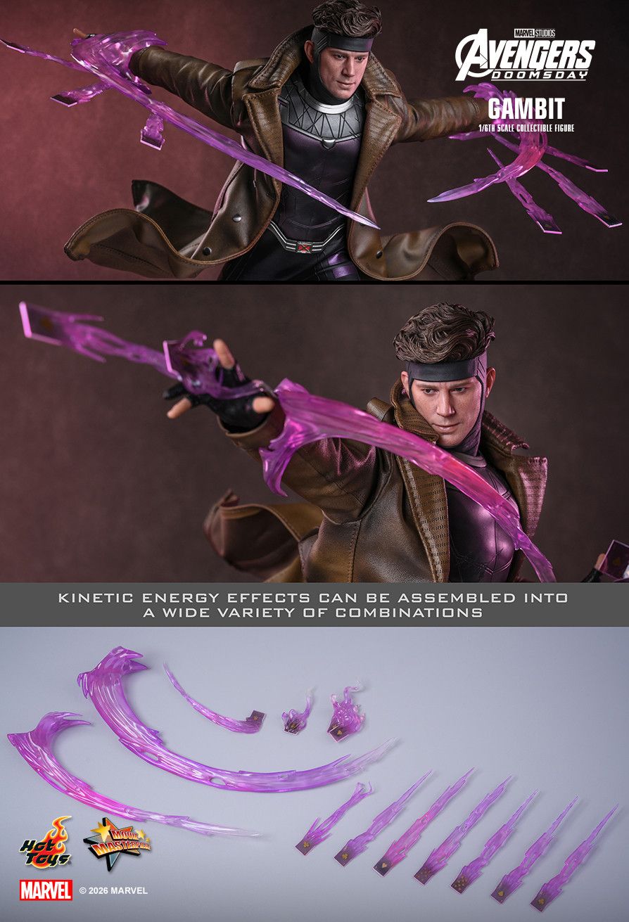 Hot Toys MMS910B - Marvel Comics - Avengers : Doomsday - Gambit【Pre-Order】