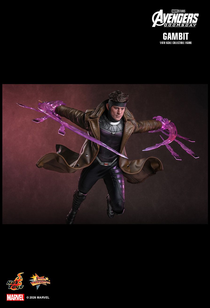 Hot Toys MMS910 - Marvel Comics - Avengers : Doomsday - Gambit【Pre-Order】