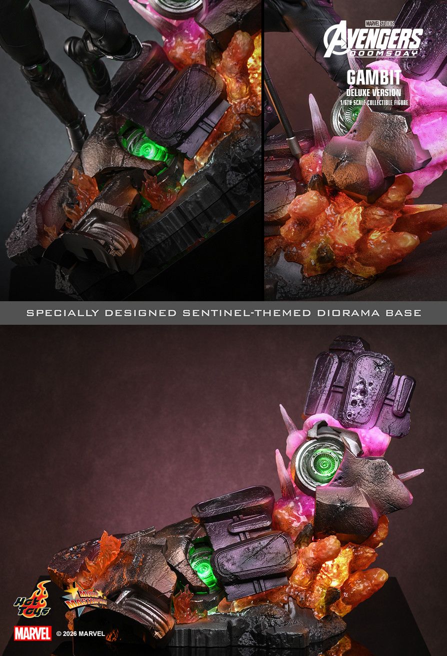 Hot Toys MMS911 - Marvel Comics - Avengers : Doomsday - Gambit【Pre-Order】