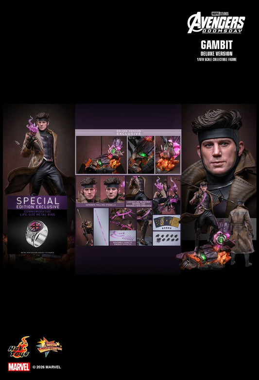 Hot Toys MMS911B - Marvel Comics - Avengers : Doomsday - Gambit【Pre-Order】