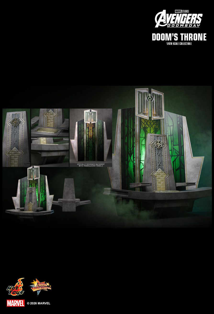 Hot Toys ACS016 - Marvel Comics - Avengers : Doomsday - Doom's Throne【Pre-Order】