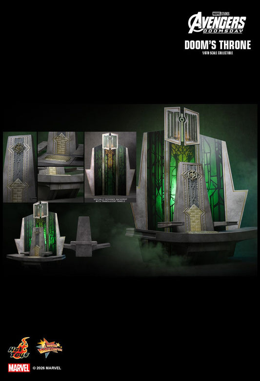 Hot Toys ACS016 - Marvel Comics - Avengers : Doomsday - Doom's Throne【Pre-Order】