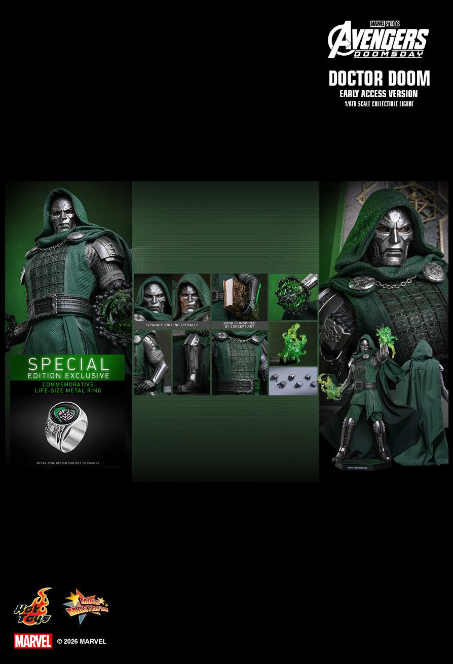 Hot Toys MMS906B - Marvel Comics - Avengers : Doomsday - Doctor Doom【Pre-Order】