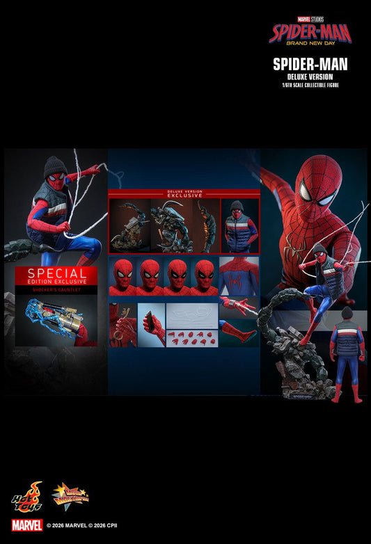 Hot Toys MMS893B - Marvel Comics - Spider Man : Brand New Day - Spider Man【Pre-Order】