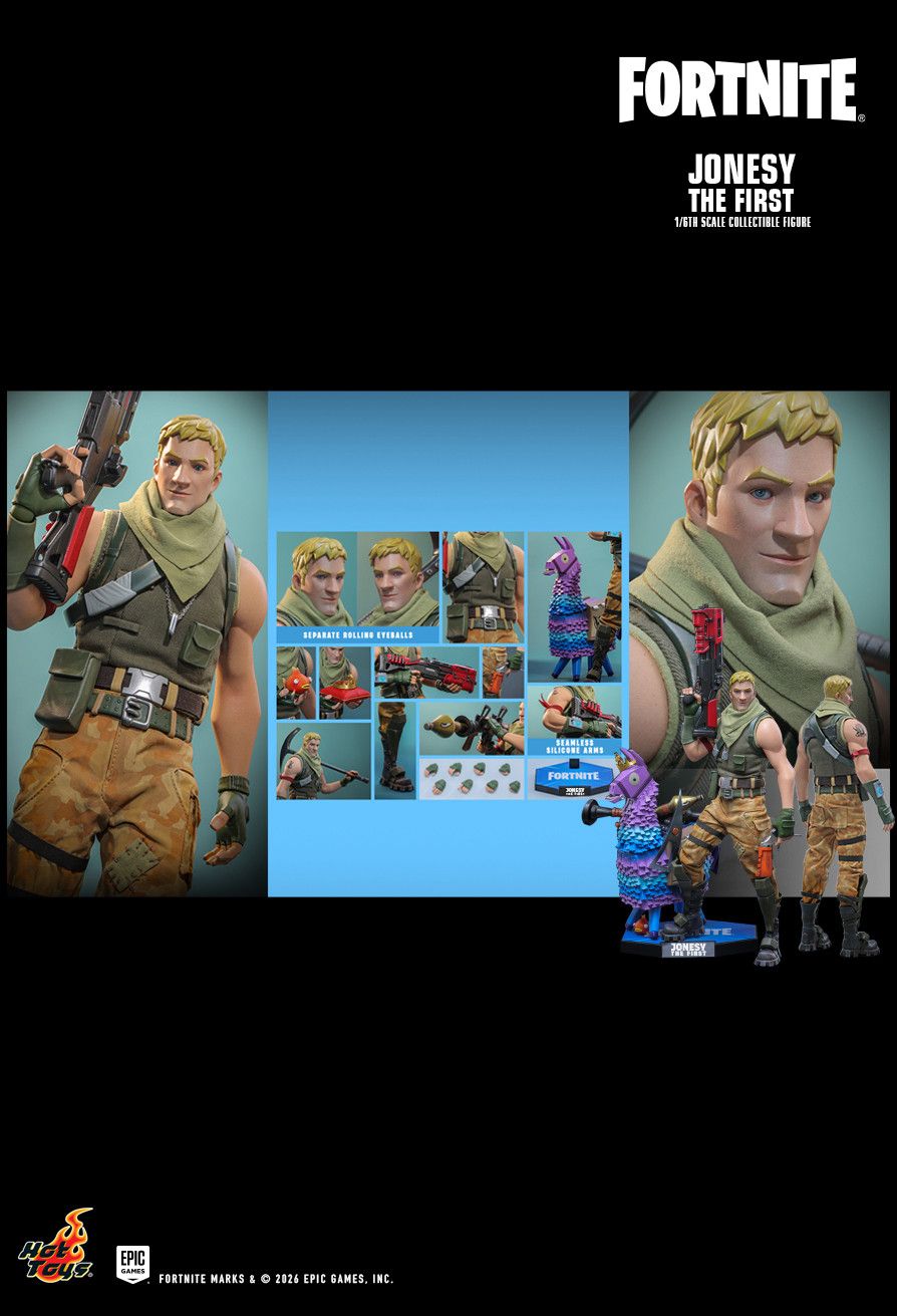 Hot Toys VGM85 - Fortnite - Jonesy The First【Pre-Order】