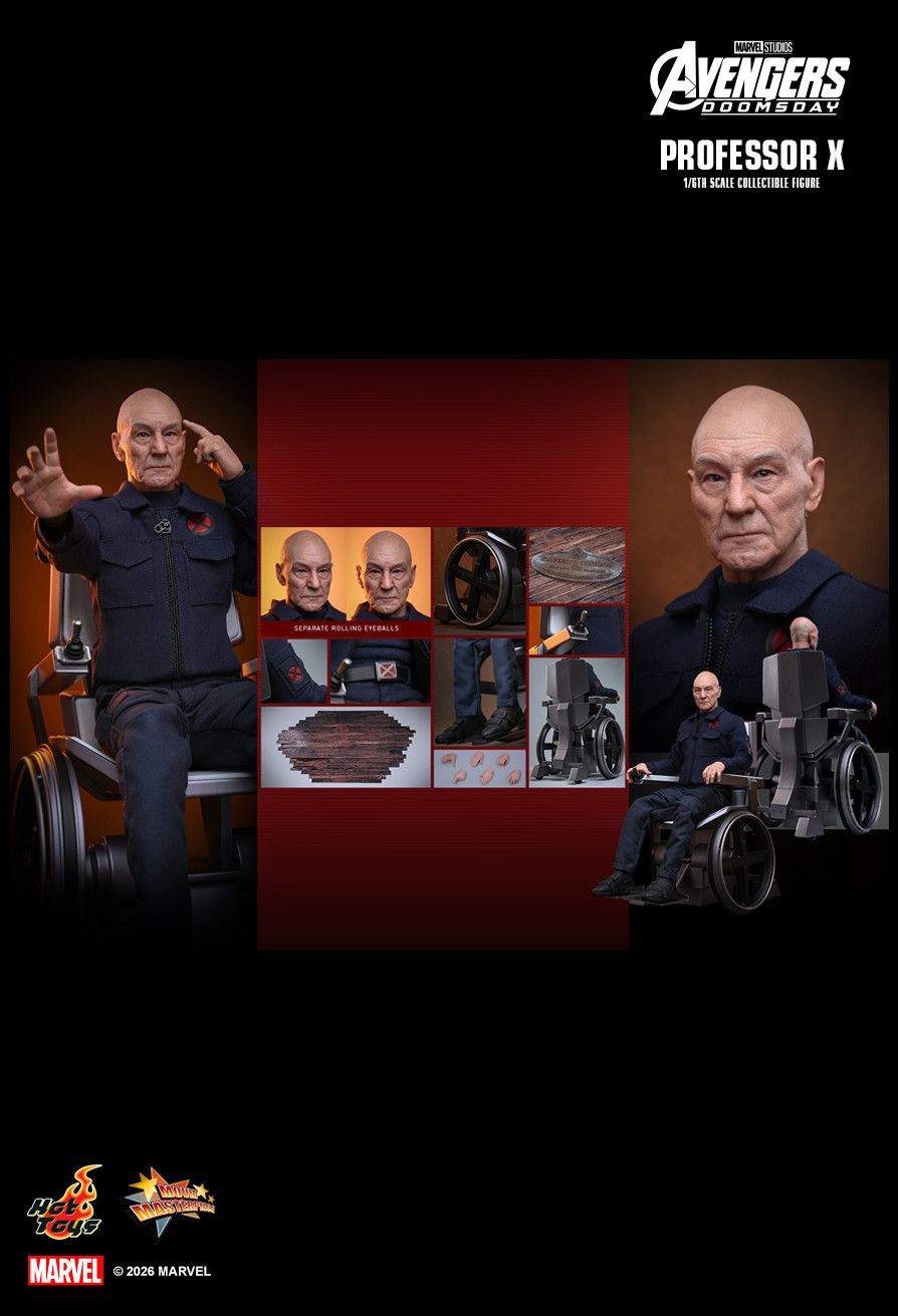 Hot Toys MMS917 - Marvel Comics - Avengers : Doomsday - Professor X【Pre-Order】