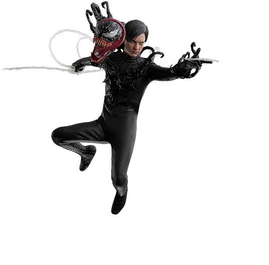 Hot Toys MMS727B - Marvel Comics - Spider Man 3 - Spider Man Black Suit Deluxe Version【Pre-Order】