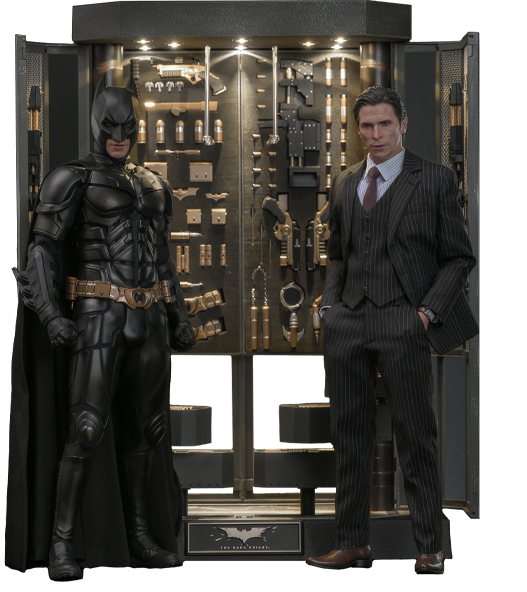 Hot Toys MMS750 - DC Comics - Batman : The Dark Knight - Batman Armory & Bruce Wayne【Pre-Order】