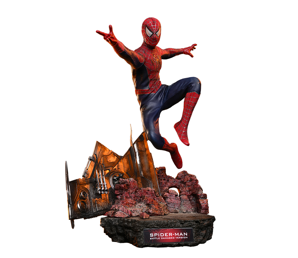 Hot Toys MMS859 - Marvel Comics - Spider-Man - Spider-Man Battle Damaged Version【Pre-Order】