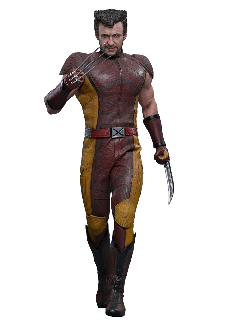 Hot Toys MMS831 - Marvel Comics - Deadpool & Wolverine - Wolverine Classic Brown & Tan