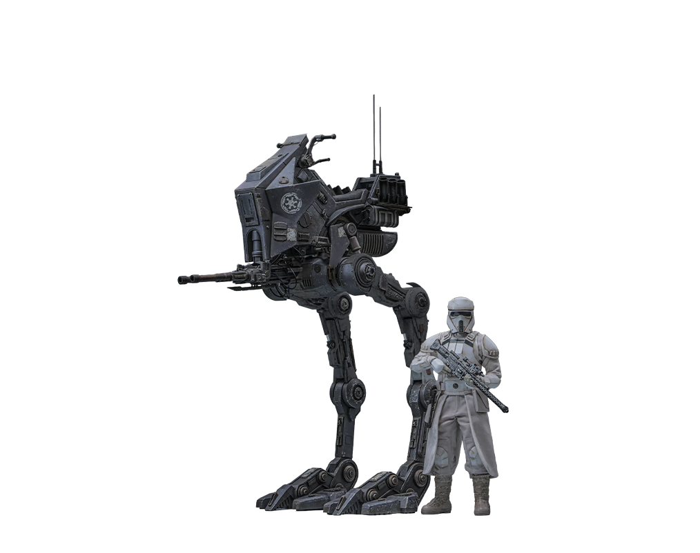 Hot Toys MMS875 - Star Wars : The Mandalorian & Grogu - Imperial Remnant AT-RT Driver & AT-RT【Pre-Order】