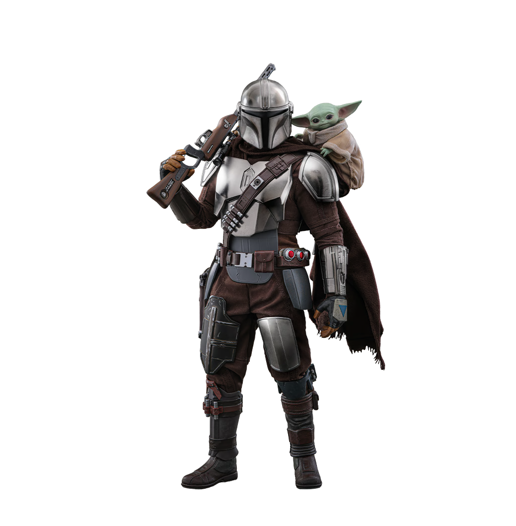 Hot Toys MMS871 - Star Wars : The Mandalorian & Grogu - Mandalorian And Grogu【Pre-Order】