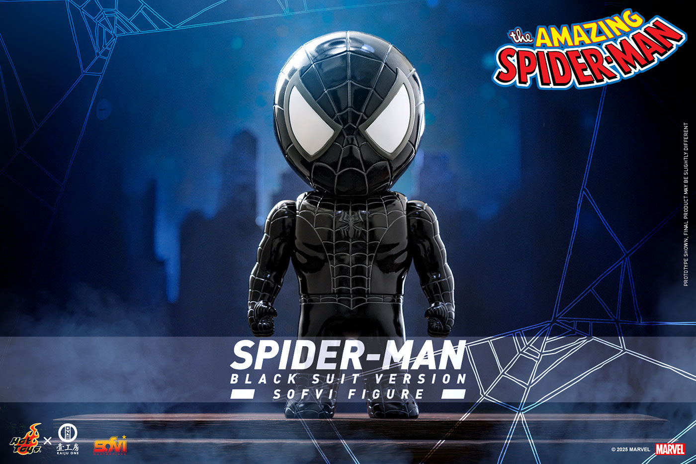 Hot Toys SMS003 - Marvel Comics - The Amazing Spider-Man - Spider-Man Black Suit【Pre-Order】