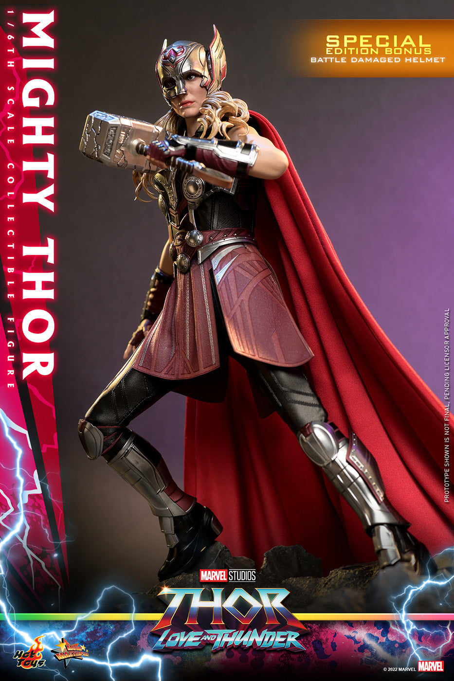 Hot Toys MMS663B - Marvel Comics - Thor : Love And Thunder - Mighty Thor【Pre-Order】