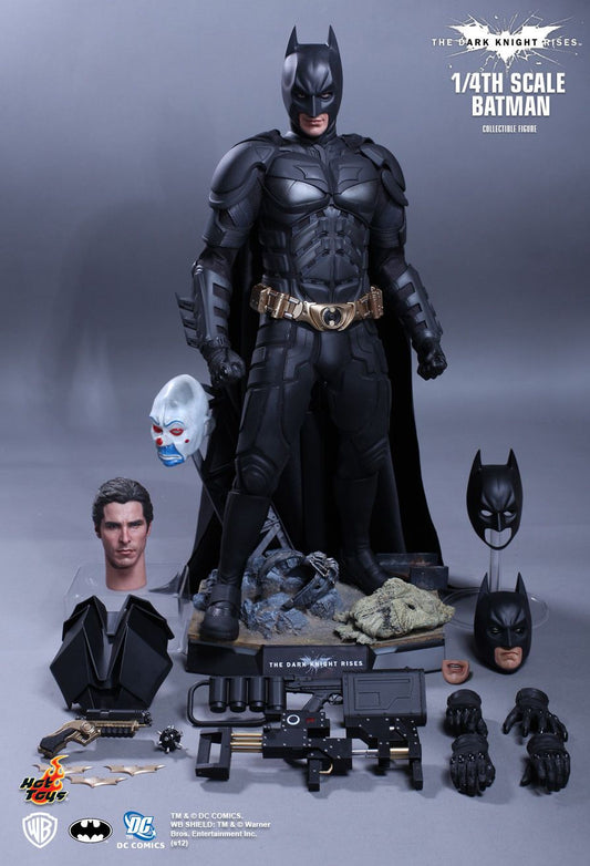 Hot Toys QS001B - DC Comics - The Dark Knight Rises - Batman Deluxe Version