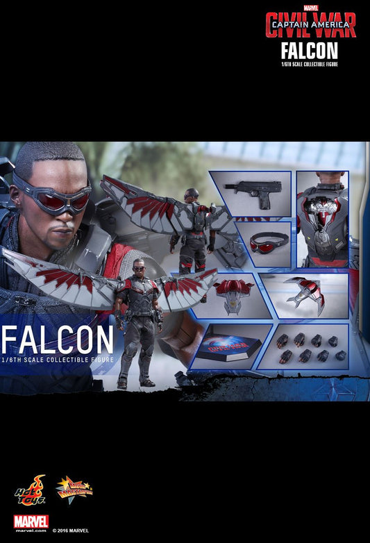 Hot Toys MMS361 - Marvel Comics - Captain America : Civil War - Falcon