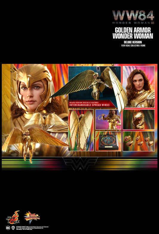 Hot Toys MMS578 - DC Comics - Wonder Woman 1984 - Golden Armor Wonder Woman Deluxe Version