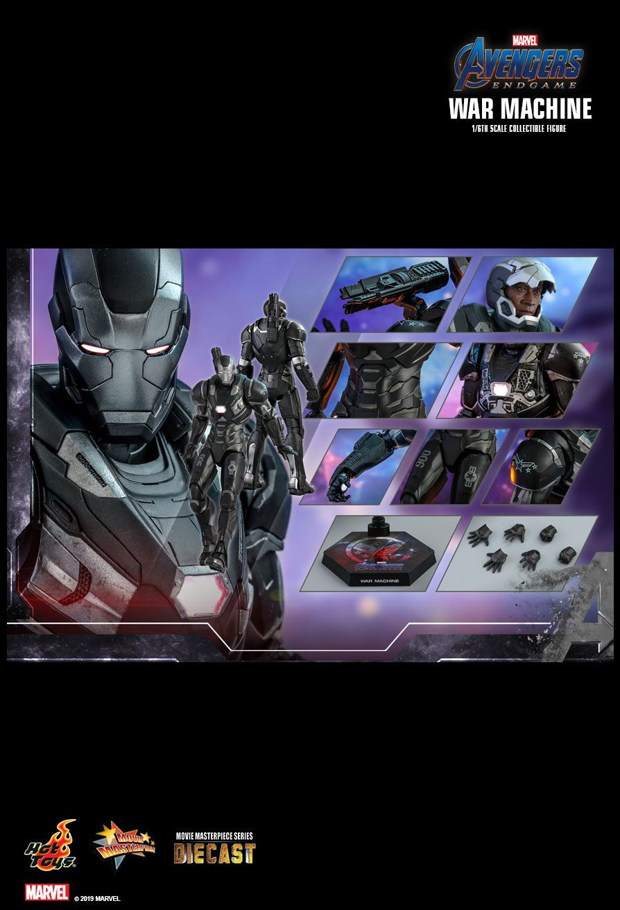 Hot Toys MMS530D31 - Marvel Comics - Avengers : Endgame - War Machine Mark 6