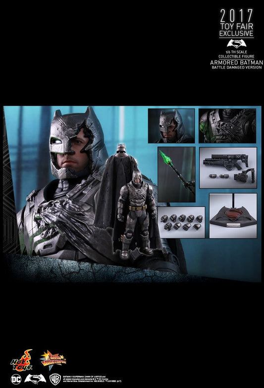 Hot Toys MMS417 - DC Comics - Batman Vs Superman : Dawn Of Justice - Armored Batman Battle Damaged Version