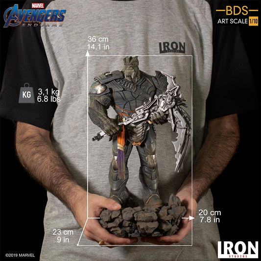 Iron Studios MARCAS24119-10 - Marvel Comics - Avengers : Endgame - Cull Obsidian