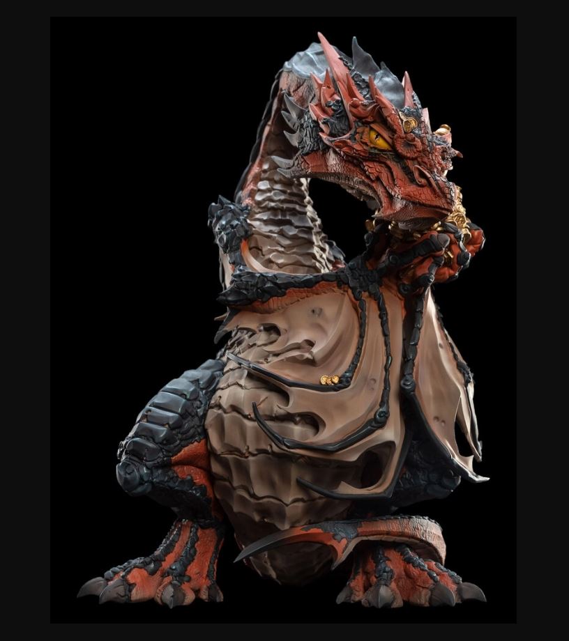 Weta Mini Epics - Lord Of The Rings : The Hobbit - Smaug – Captain ...