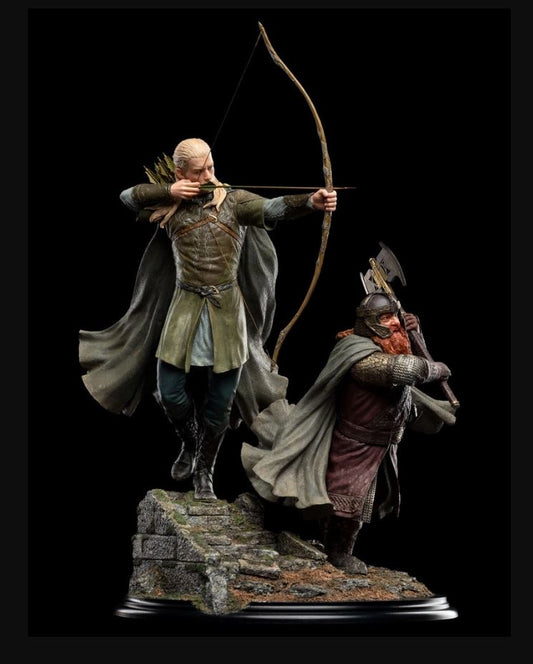 Weta - Lord Of The Rings - Legolas & Gimli At Amon Hen