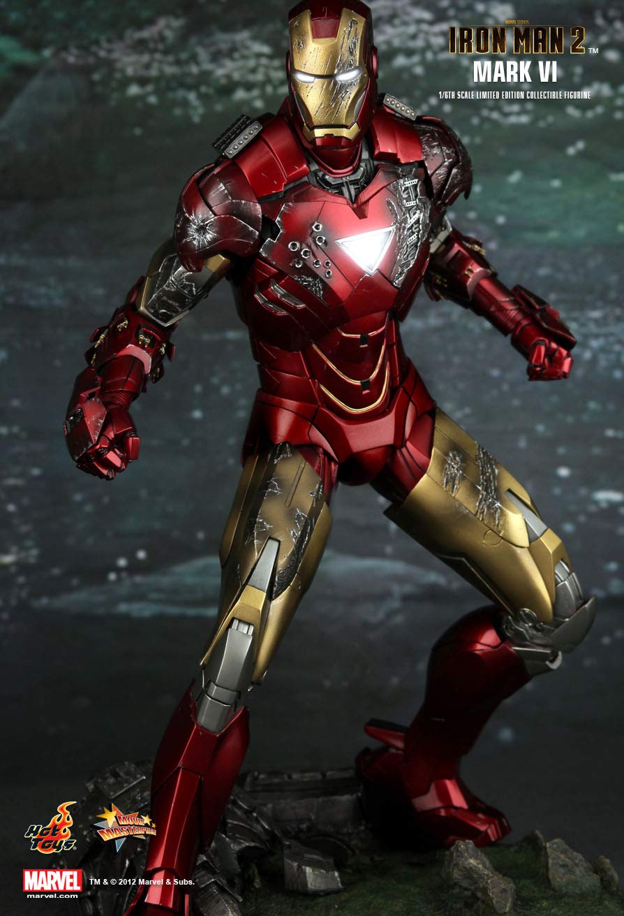 Hot Toys MMS132 - Marvel Comics - Iron Man 2 - Iron Man Mark 6