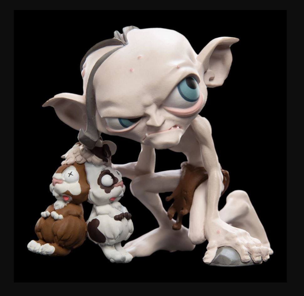 Weta Mini Epics - The Lord Of The Rings - Gollum & Rabbit