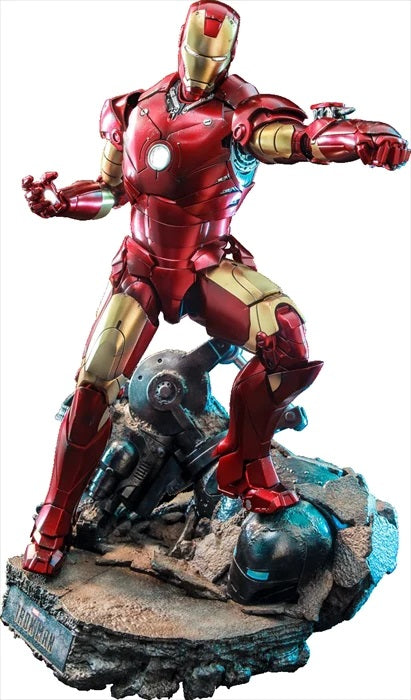 Hot Toys MMS664D48B - Marvel Comics - Iron Man - Iron Man Mark III 2.0 Deluxe Version