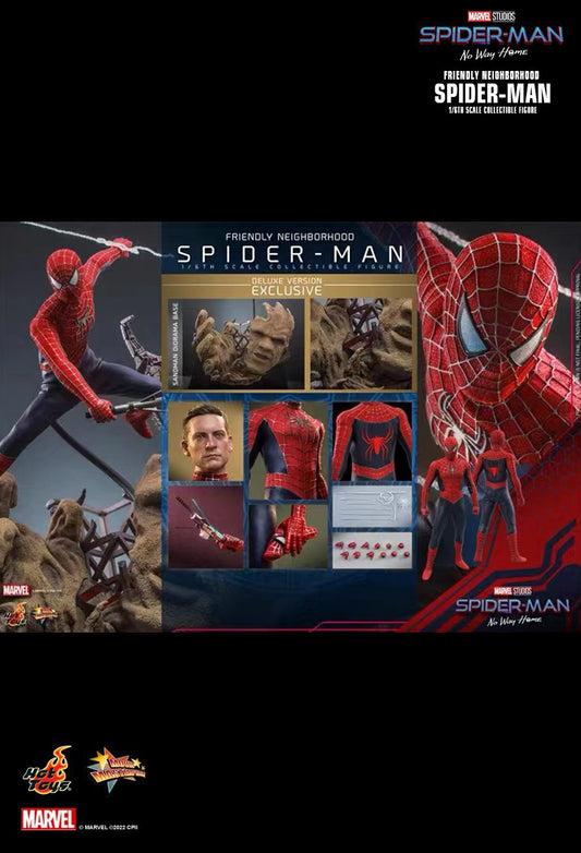 Hot Toys MMS662 - Marvel Comics - Spider Man : No Way Home - Friendly Neighborhood Spider Man Deluxe Version