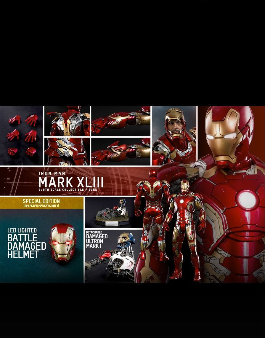 Hot Toys MMS278D09B - Marvel Comics - Avengers : Age Of Ultron - Iron Man Mark 43 Deluxe Version