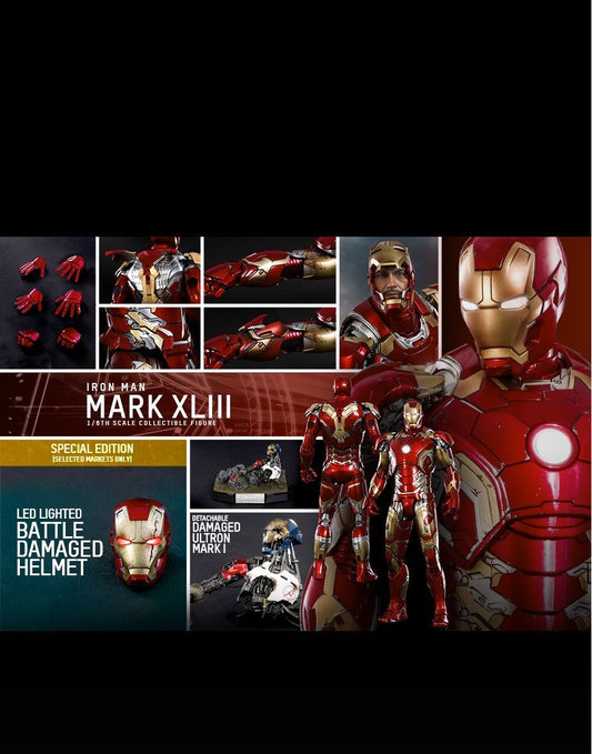 Hot Toys MMS278D09B - Marvel Comics - Avengers : Age Of Ultron - Iron Man Mark 43 Deluxe Version