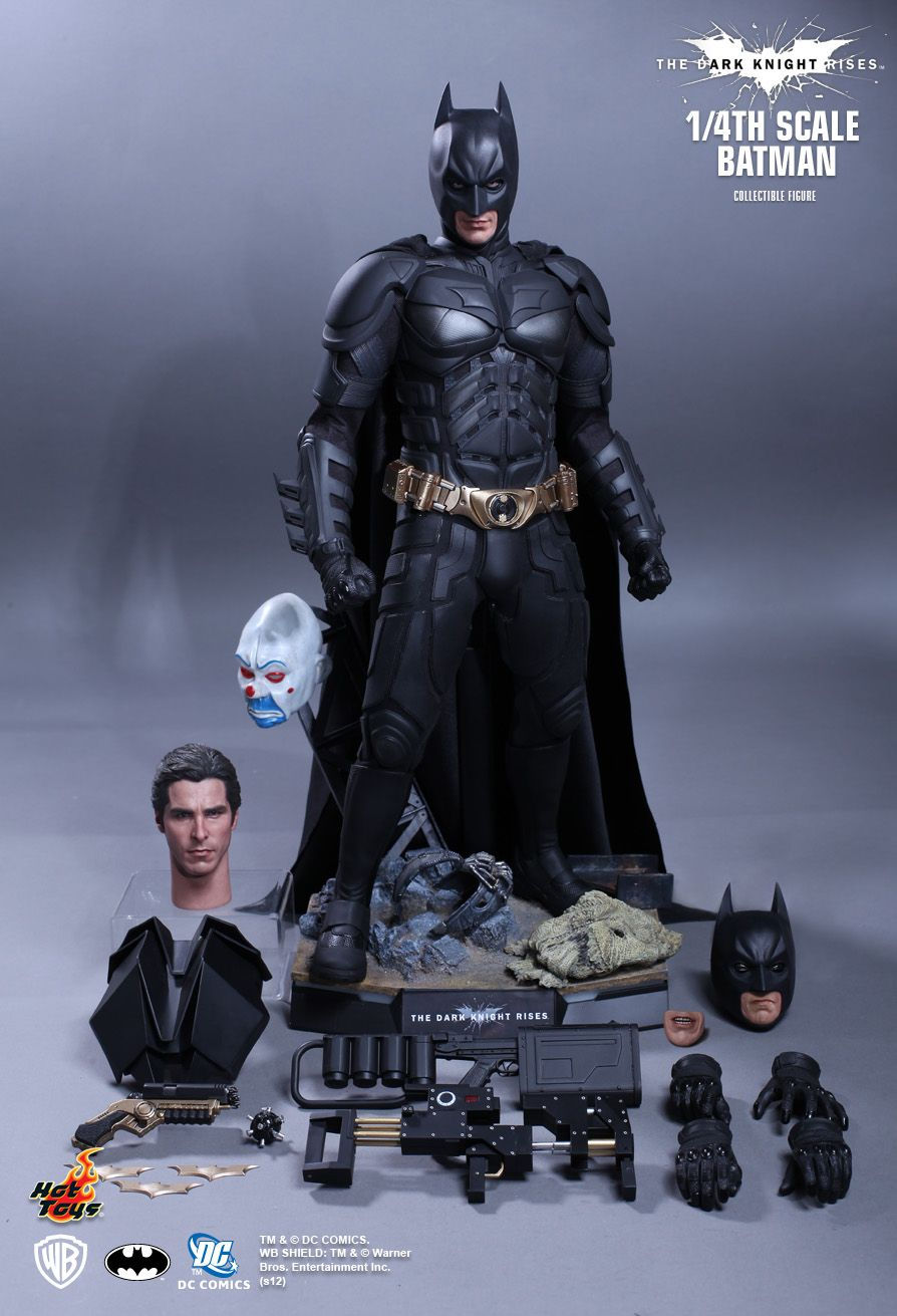 Hot Toys QS001 - DC Comics - The Dark Knight Rises - Batman Standard Version