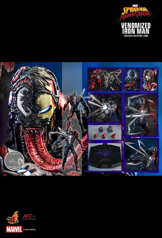 Hot Toys AC04 - Marvel Comics - Marvel's Spider-Man : Maximum Venom -Venomized Iron Man Standard Version