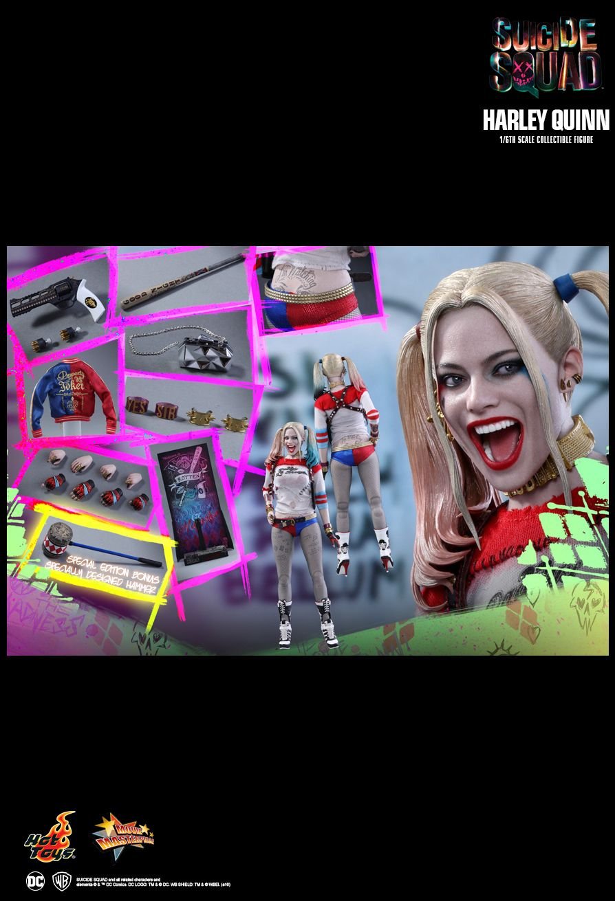 Hot Toys MMS383B - DC Comics - Suicide Squad - Harley Quinn Deluxe Version