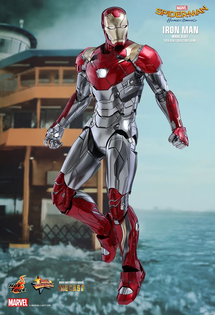 Hot Toys MMS427D19 - Marvel Comics - Spider-man : Homecoming - Iron Man Mark 47