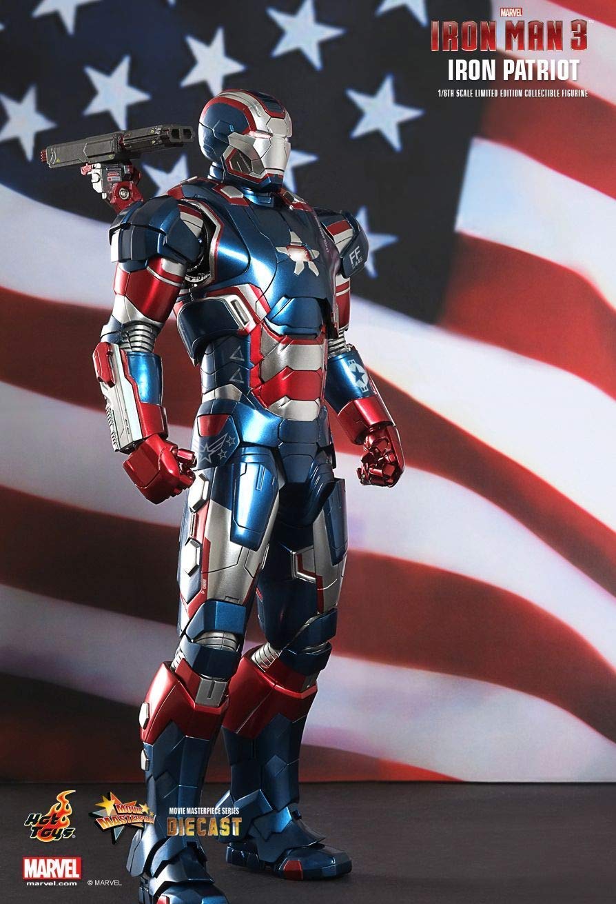 Hot Toys MMS195D01 - Marvel Comics - Iron Man 3 - Iron Patriot