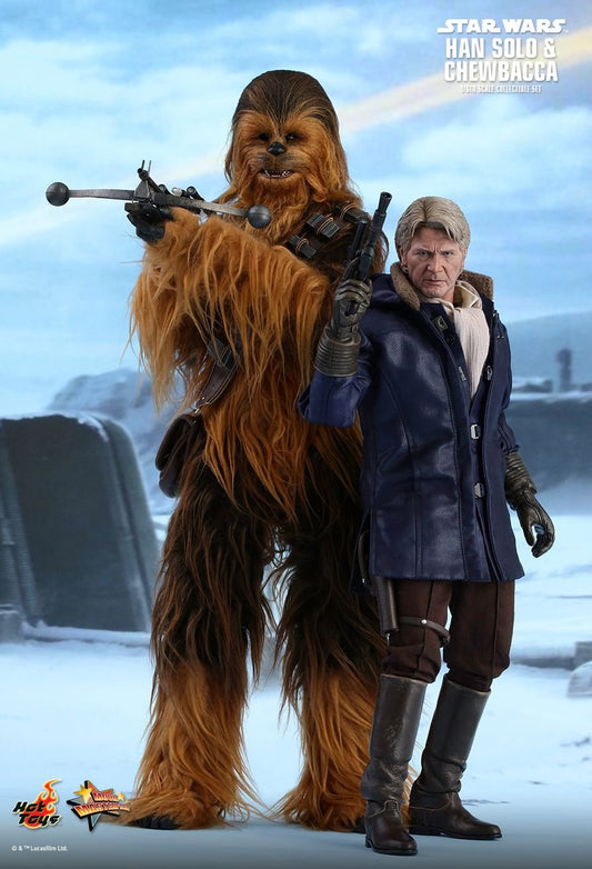 Hot Toys MMS376 - Star Wars : The Force Awakens - Han Solo And Chewbacca